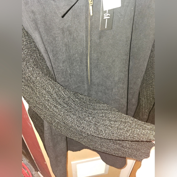 NWT 6A FAUX SUEDE SOFT LOW PILE MID-WEIGHT JACKETS L - Picture 3 of 4